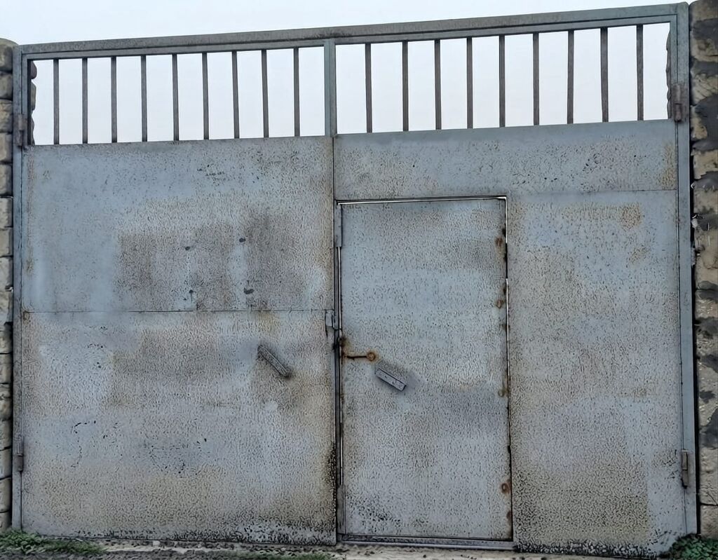 Metal qapı 4×3 metr (rəsm 8826)