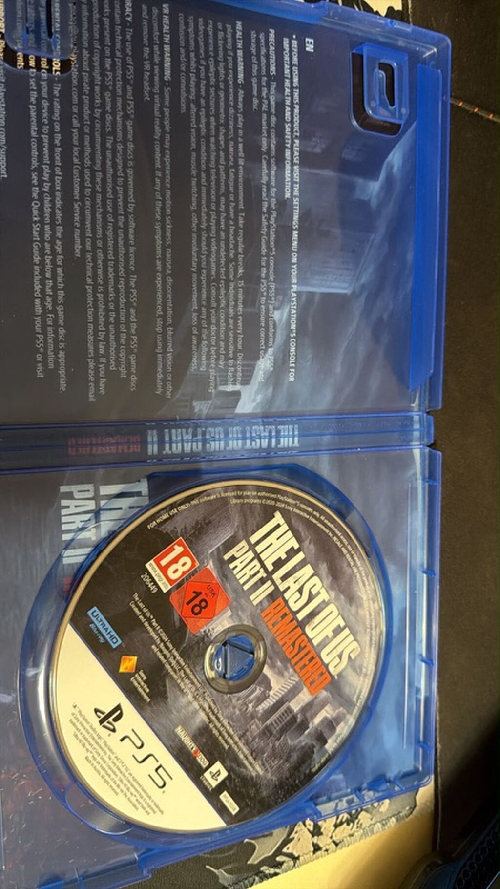 The Last of Us Part II Remastered – PS5 (disk versiyası) — Portativ oyun konsoləri, Bakı (3)