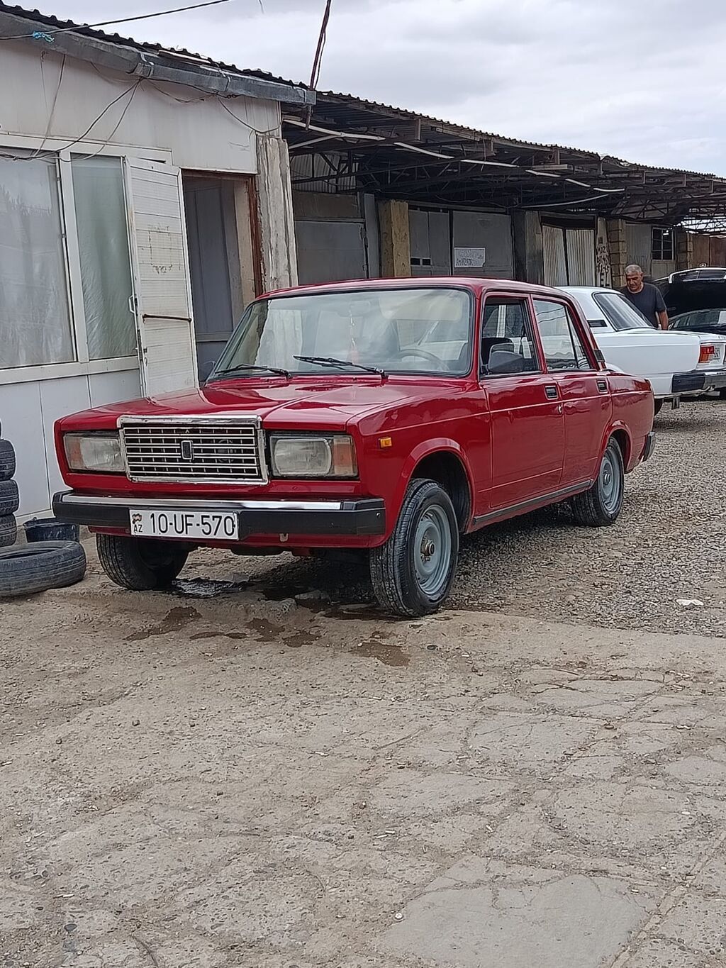 VAZ 2107, qırmızı sedan Xüsusiyyətlər: - Kuzov: 4 qapılı sedan — Avto, Cəlilabad (6)