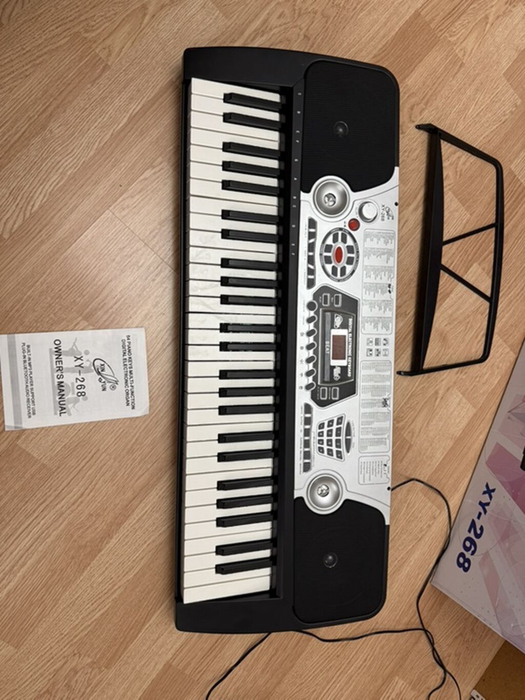 Xinyun XY-268 rəqəmsal elektron orqan/klaviatura Xüsusiyyətlər: - 54 — Oyuncaqlar, Bakı (2)