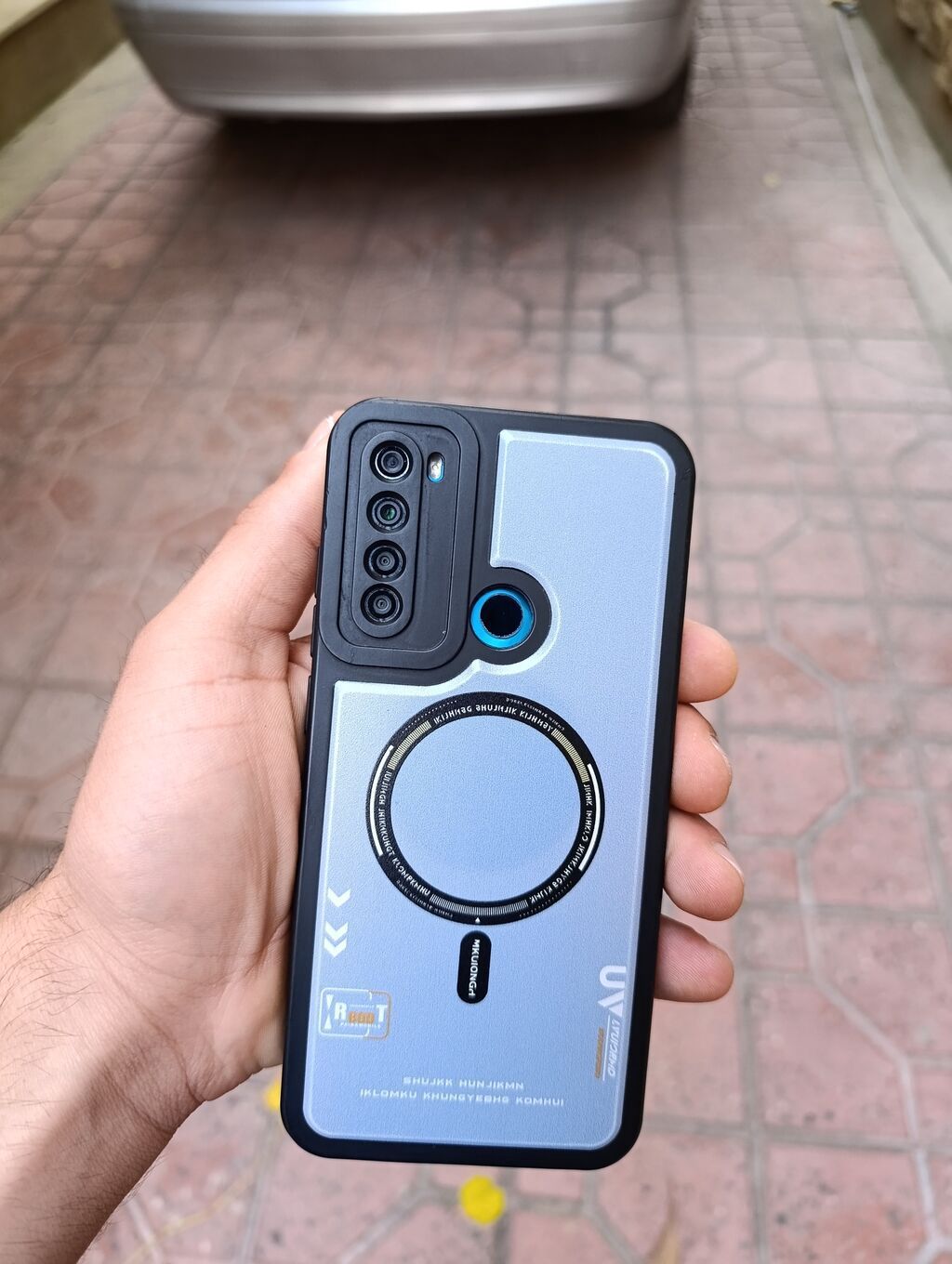 Redmi Note 8 (2021), 64 GB, rəng - Mavi, Barmaq izi — Elektronika, Bakı