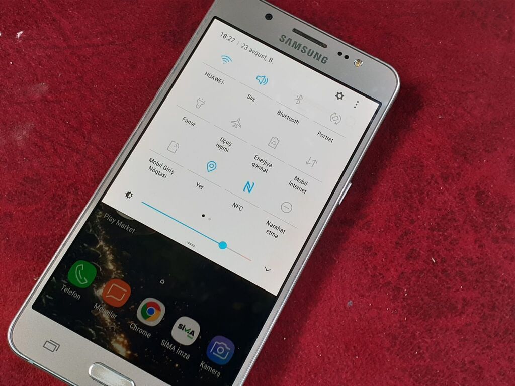 Samsung Galaxy J5 2016, 16 GB, rəng - Qızılı, Zəmanət, Düyməli, Sensor — Samsung, Gəncə (10)