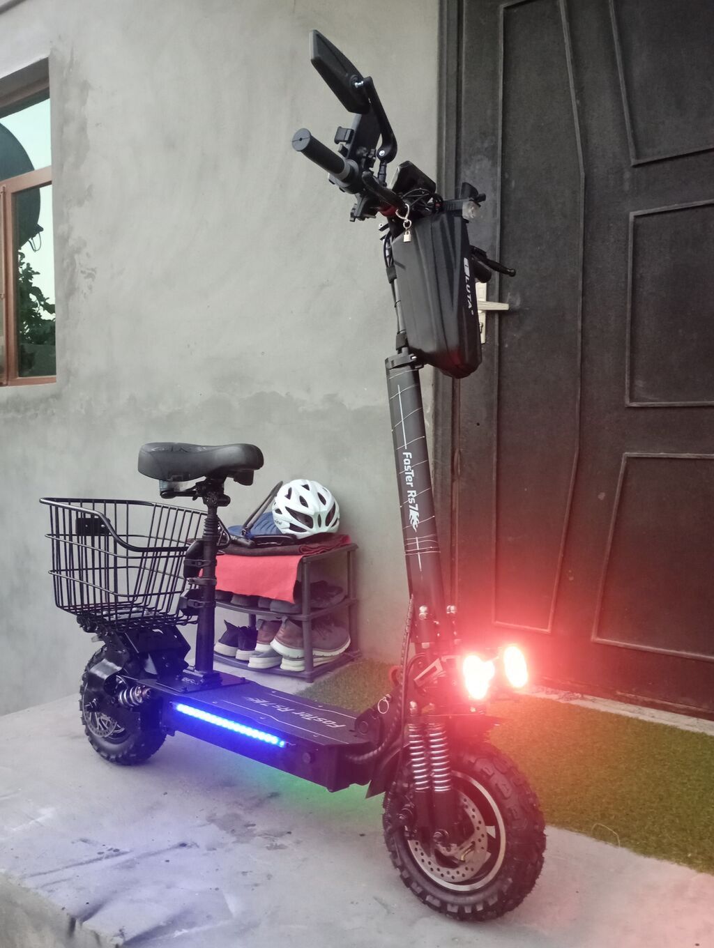 Yeni Skuter FasTer Rs7 Elektrik skuter – şəhər və off-road üçün — Mallar, Bakı (5)