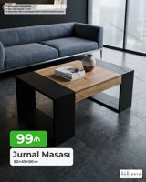 Jurnal masası – müasir dizayn - Ölçü: 60×45×90 sm - Material: 18 mm — Mallar