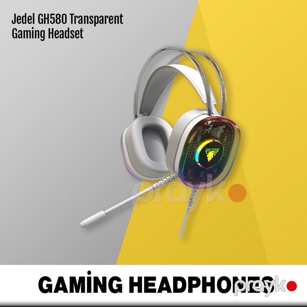 RGB Gaming qulaqlıq Jedel GH580 Aux — Elektronika, Bakı (2)