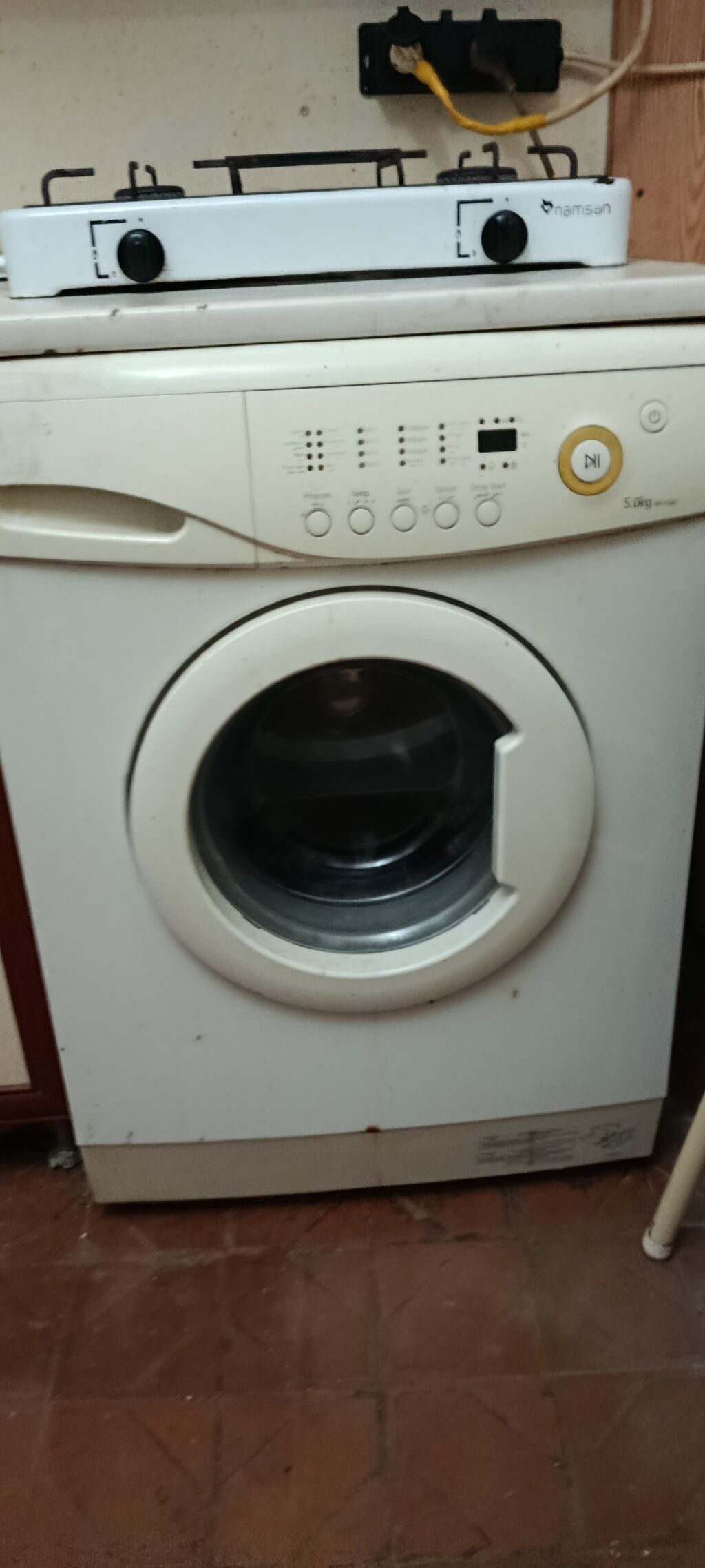 Samsung önyükləməli paltaryuyan maşın - Yükləmə həcmi: 5 kq - Ön — Paltaryuyan maşınlar, Bakı (3)