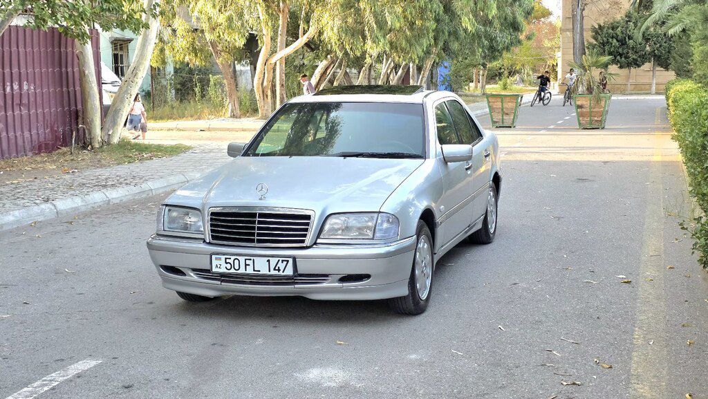 Mercedes C 200, 2.0 L, 1998 il, 354 866 km — Avtomobillər, Sumqayıt (2)