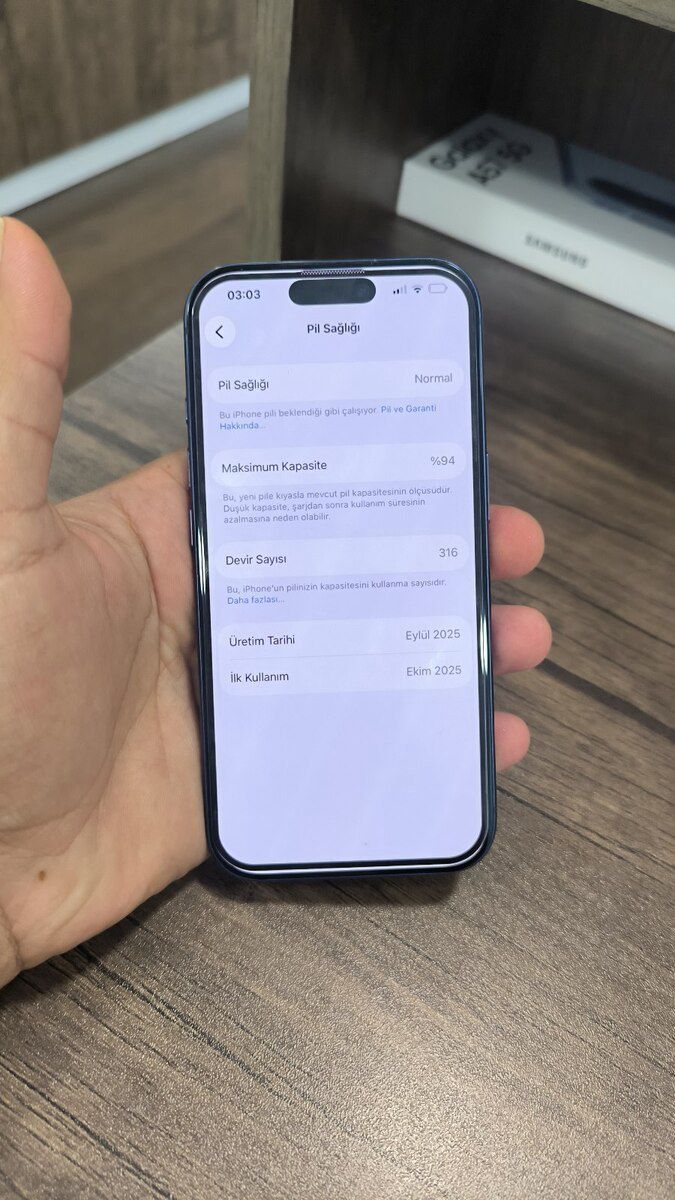 Apple iPhone 17 Pro Deep Blue 256GB/12GB — Mallar, Bakı (7)