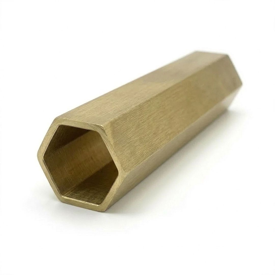 Latun altıbucaqlı boru 22–60 mm C38500, C38000 METAK — Mallar, Bakı