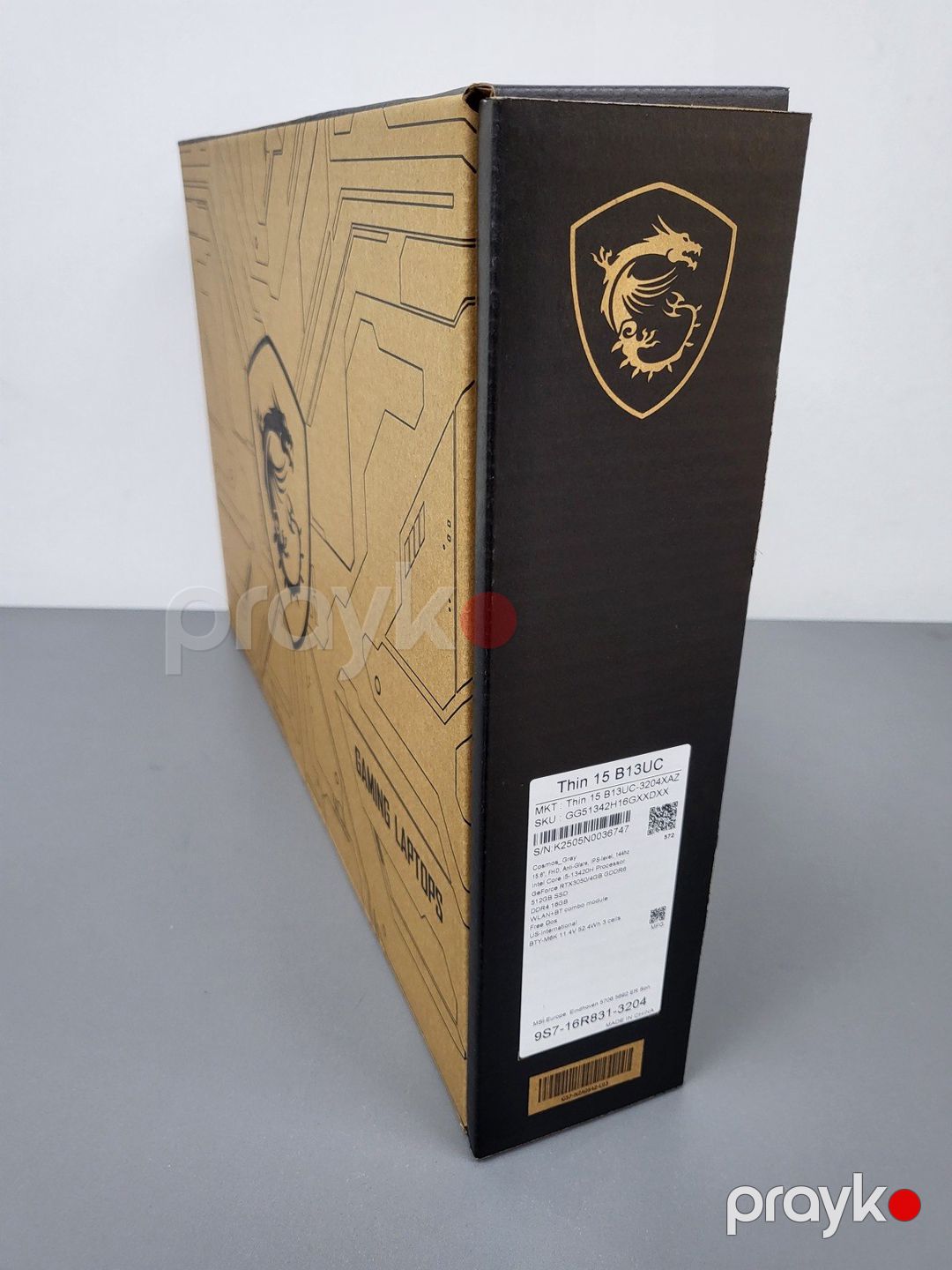 Noutbuk MSI Thin 15 B13UC-3204XAZ — Elektronika, Bakı (8)