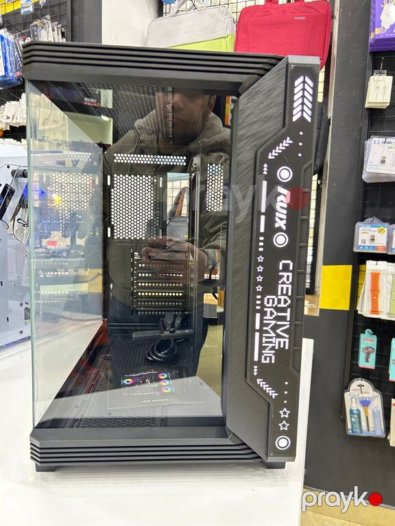 Gaming Case "Ruix Aerospace Ultra Rgb Aquarium ATX" — Elektronika, Bakı (3)