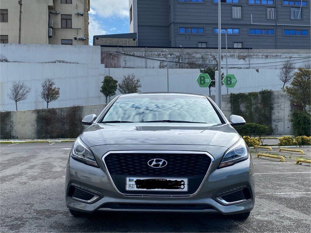 Hyundai Sonata, 2.0 L, 9.8 kWh, 2017 il, 196 000 km — Avtomobillər, Bakı (2)