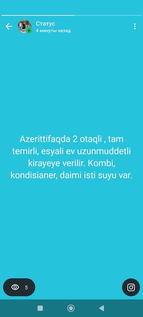 Azerİttifaqda 2 otaqlı, tam təmirli və əşyalı mənzil uzunmüddətli