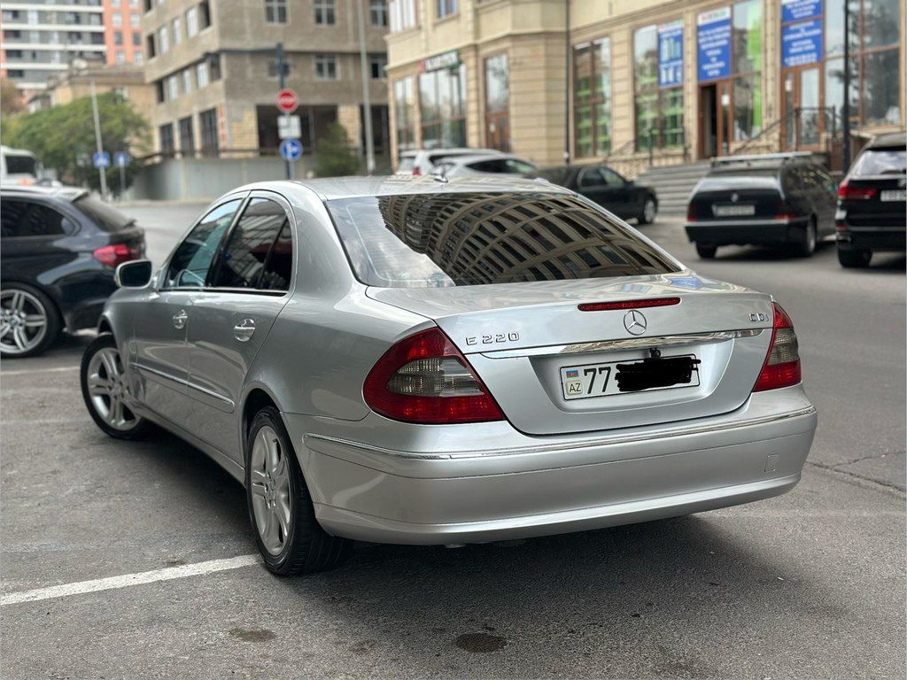 Mercedes E 220, 2.2 L, 2007 il, 312 427 km — Avtomobillər, Bakı (6)