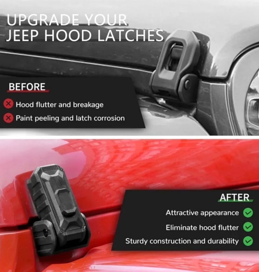 Jeep Wrangler JL kapot kilidi — Ehtiyat hissələri və aksesuarlar, Bakı (4)