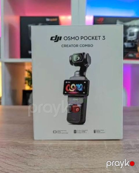 DJI Osmo Pocket 3 – Creator Combo - Kompakt, 3 oxlu stabilizatorlu əl — Bakı