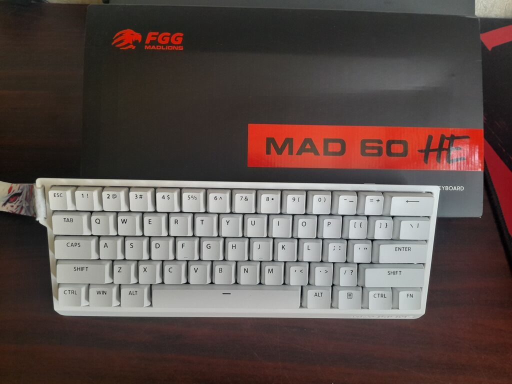 Mad 60 he-magnite klaviatur.tam təzədir həftədi yohdur,öz driver var
