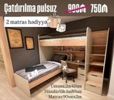 İkimərtəbəli çarpayılar 2 matras hədiyyə🎁 Bir başa — Furniture