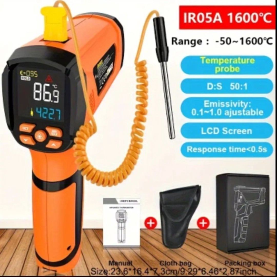 Təmassız sənaye pirometri "MESTEK IR-05A" — Mallar, Bakı (3)