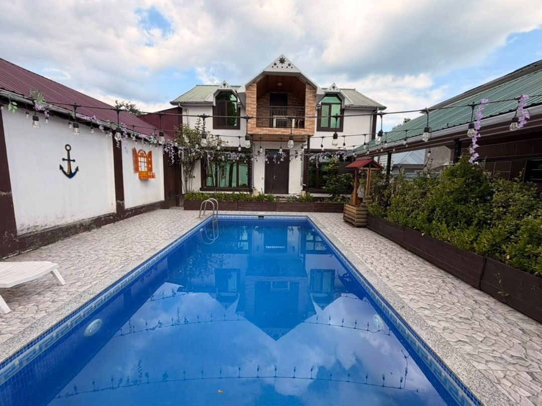 İcarəyə verilir 5 otaqlı həyət evi/bağ evi 220 m² — Ev, villa, Qəbələ (2)