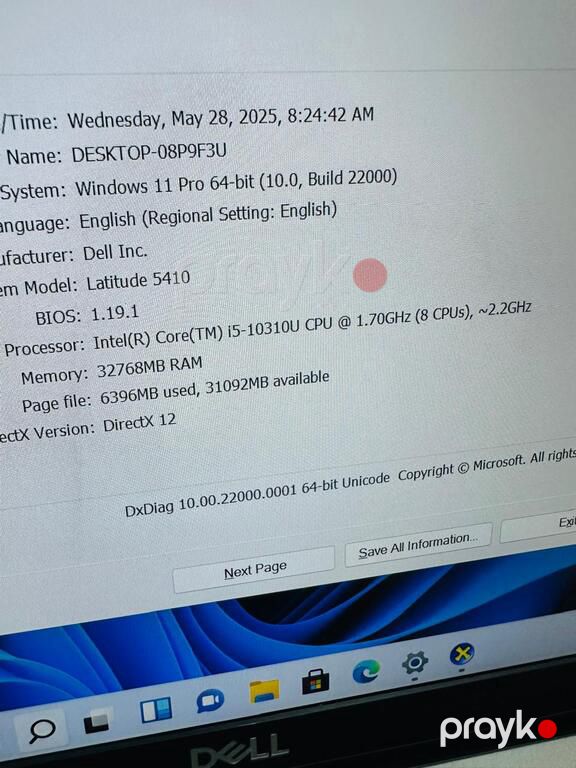 Noutbuk "Dell Latitude 5410 Touchscreen RAM 32GB" — Elektronika, Bakı (5)