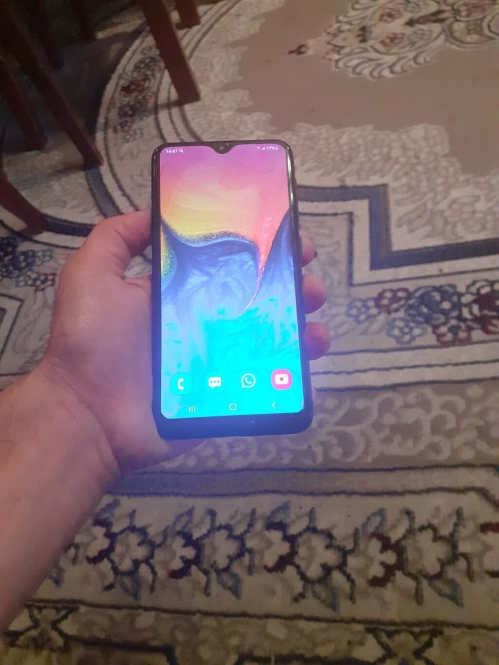 Samsung Galaxy A10, 32 GB, qara, iki SIM kartlı