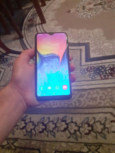 Samsung Galaxy A10, 32 GB, qara, iki SIM kartlı
