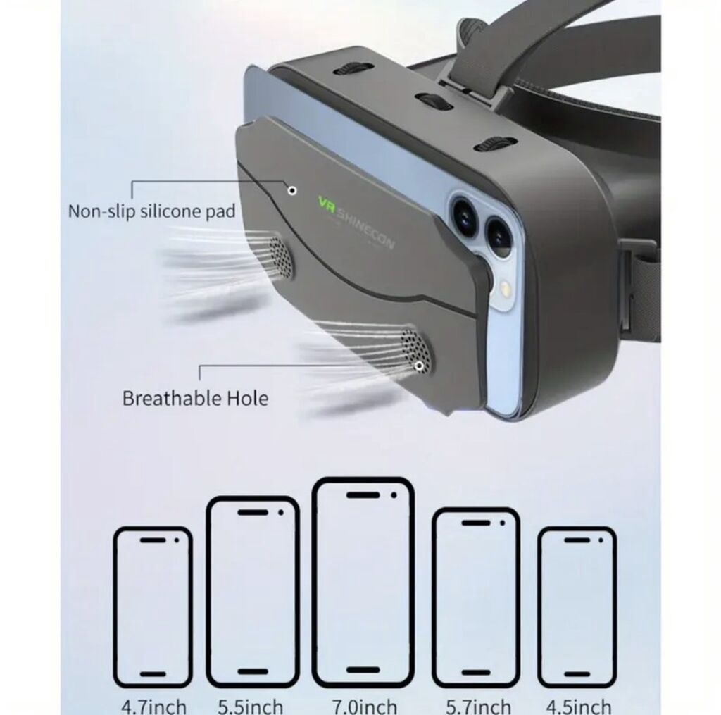 VR SHINECON virtual reallıq eynəyi Bir başa online mağazadan satışdır — Elektronika, Masazır (4)