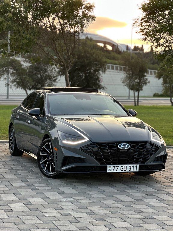 Hyundai Sonata, 1.6 L, 2020 il, 62 000 km — Avtomobillər, Bakı (10)