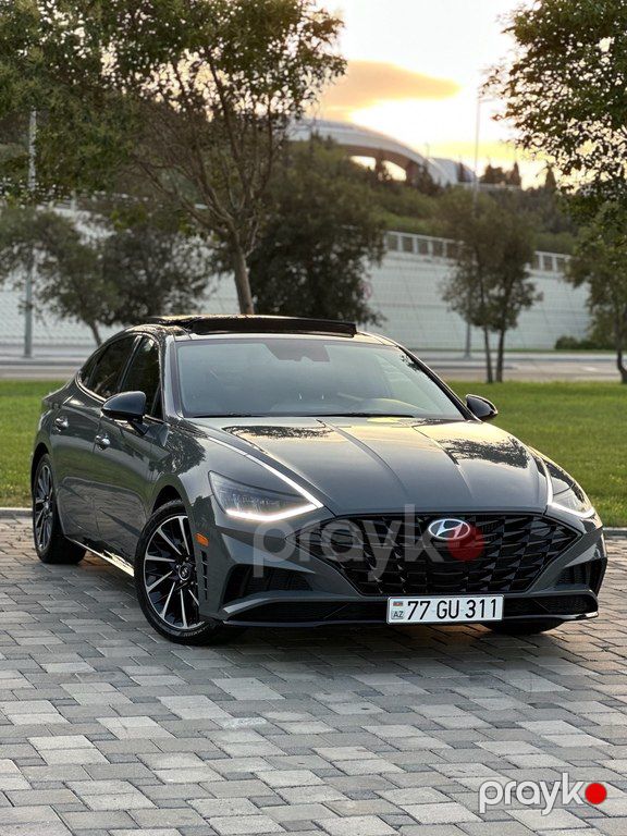 Hyundai Sonata, 1.6 L, 2020 il, 62 000 km — Avtomobillər, Bakı (10)