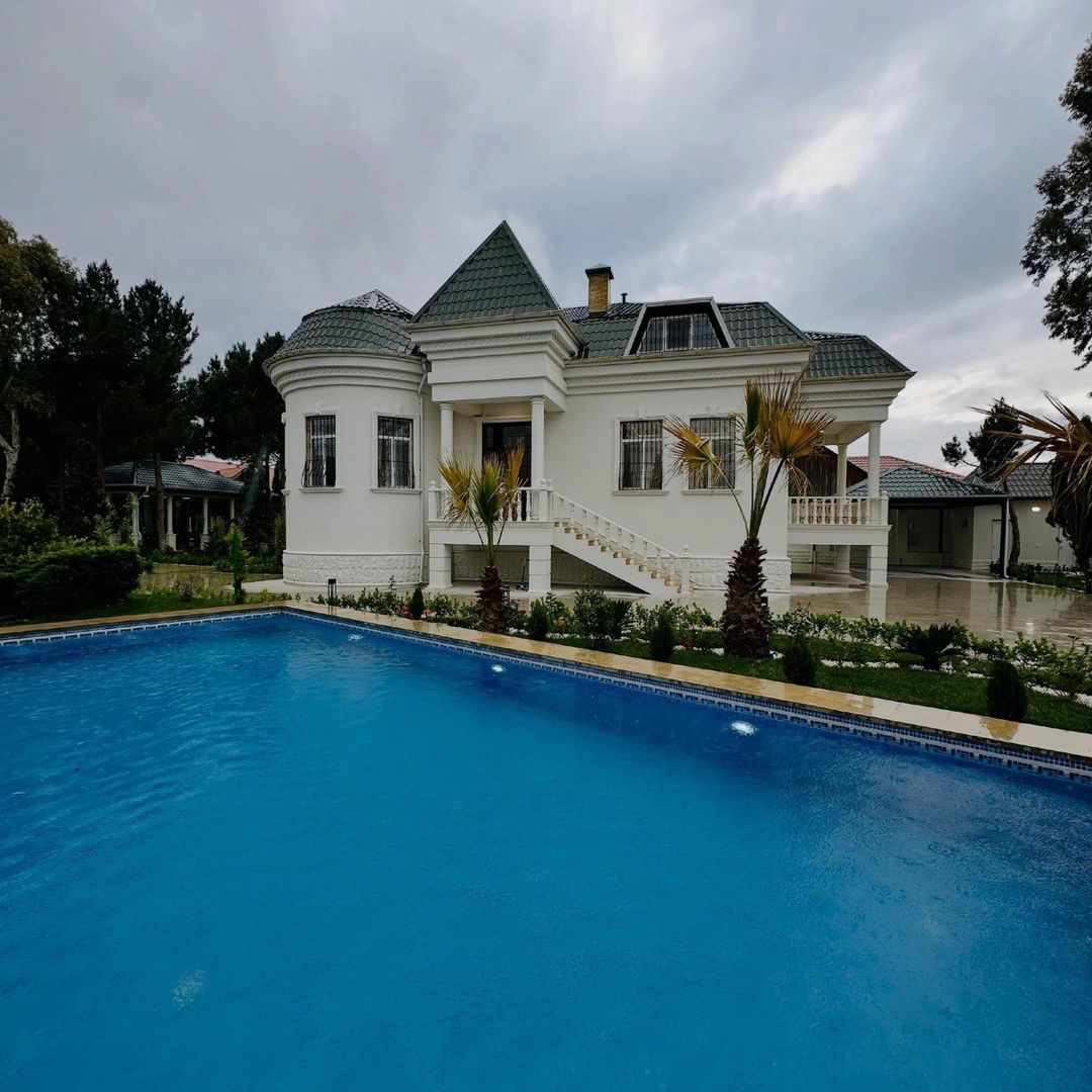 İcarəyə verilir 5 otaqlı həyət evi/bağ evi 400 m² — Ev, villa, Bakı (10)