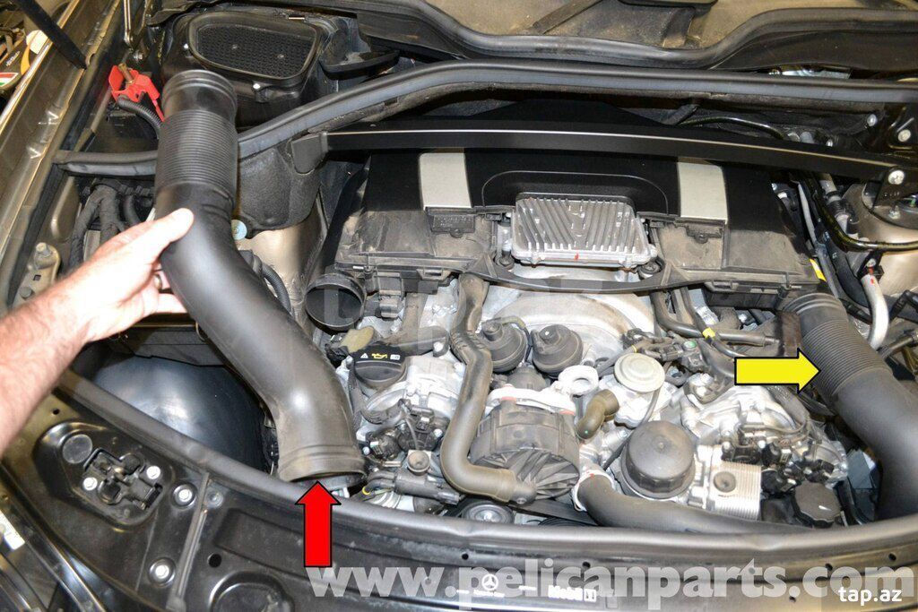 "Mercedes W164 GL X164 ML" hava xortumu M273 — Ehtiyat hissələri və aksesuarlar, Bakı