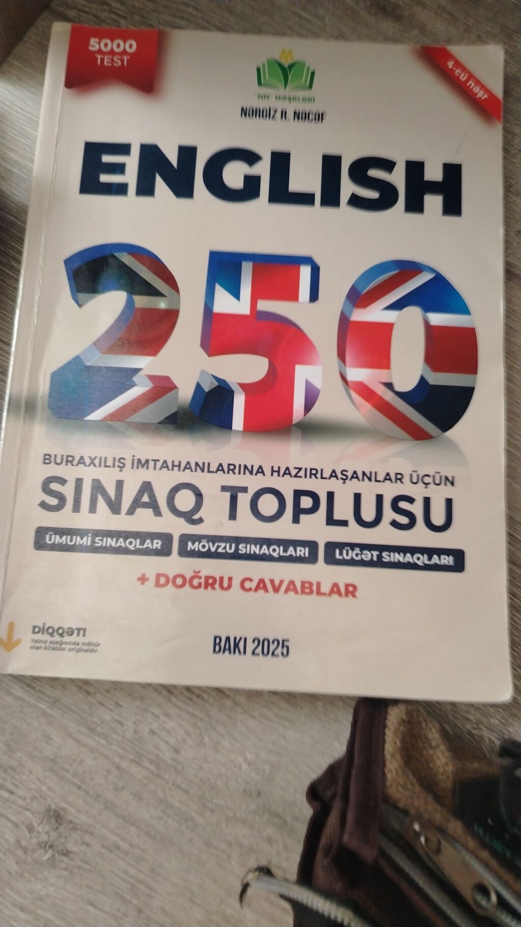 Məhsul: “English 250” – Buraxılış imtahanlarına hazırlaşanlar üçün — Kitablar və jurnallar, Bakı