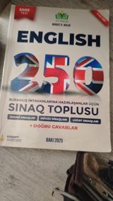 Məhsul: “English 250” – Buraxılış imtahanlarına hazırlaşanlar üçün — Ürünler