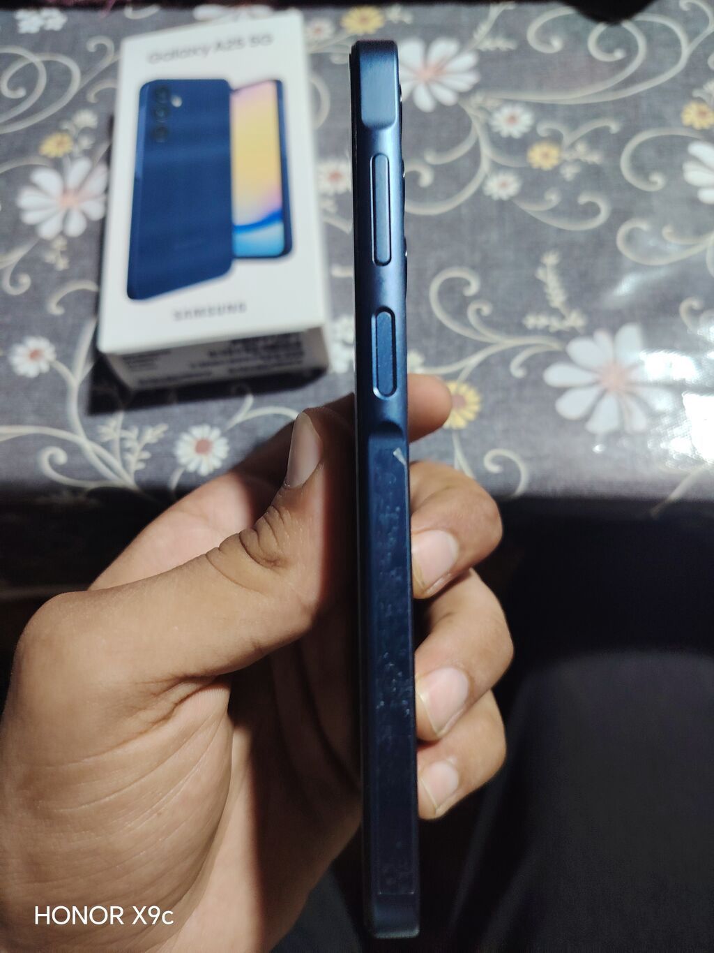 Samsung Galaxy A25, 256 GB, rəng - Mavi, Barmaq izi — Samsung, Bərdə (5)