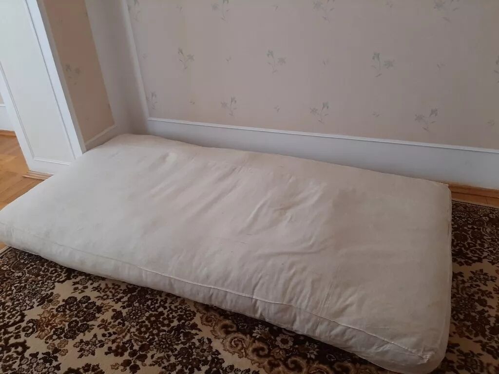 Təbii pambıq doldurulmuş döşək - Ölçü: təxminən 1 nəfərlik (təxminən — Tekstil, Bakı