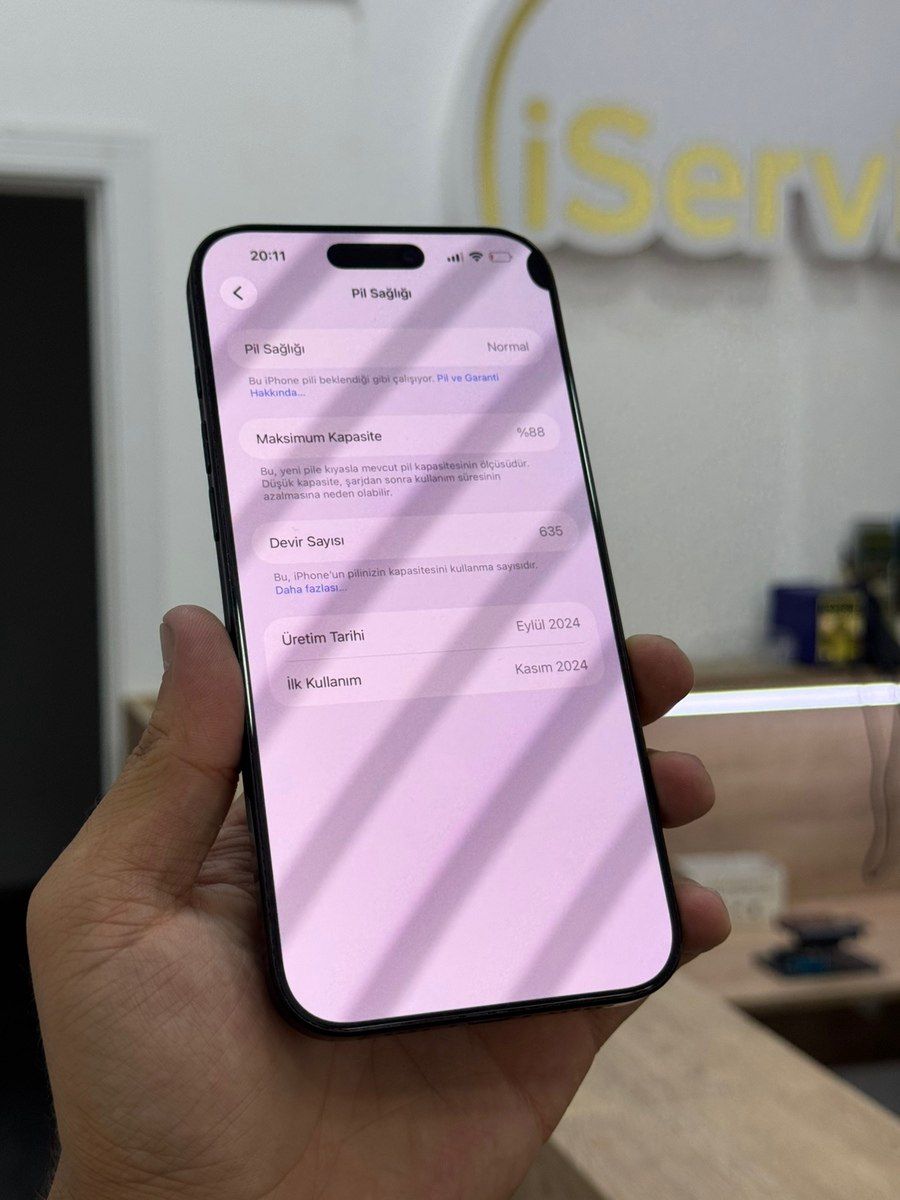 Apple iPhone 16 Pro Max Black Titanium 256GB/8GB — Smartfonlar, Bakı (7)