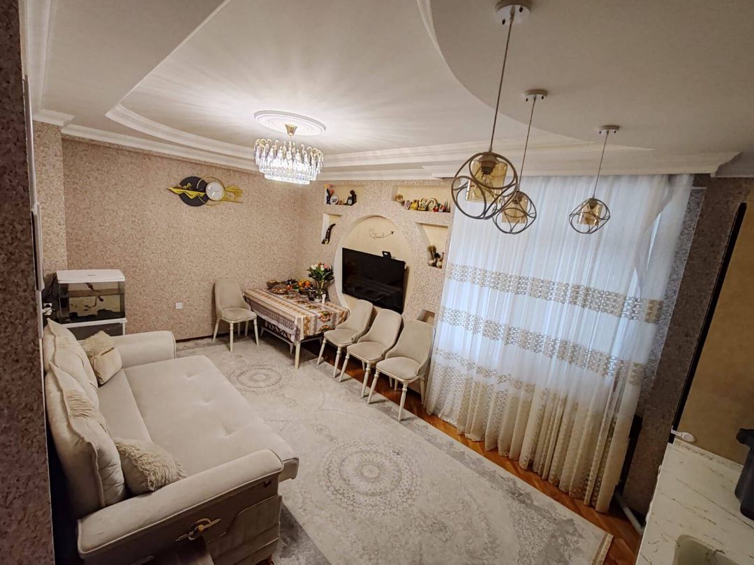 2-otaqlı mənzil kirayə verilir, İnşaatçılar m., 60 m² — Mənzil, Bakı