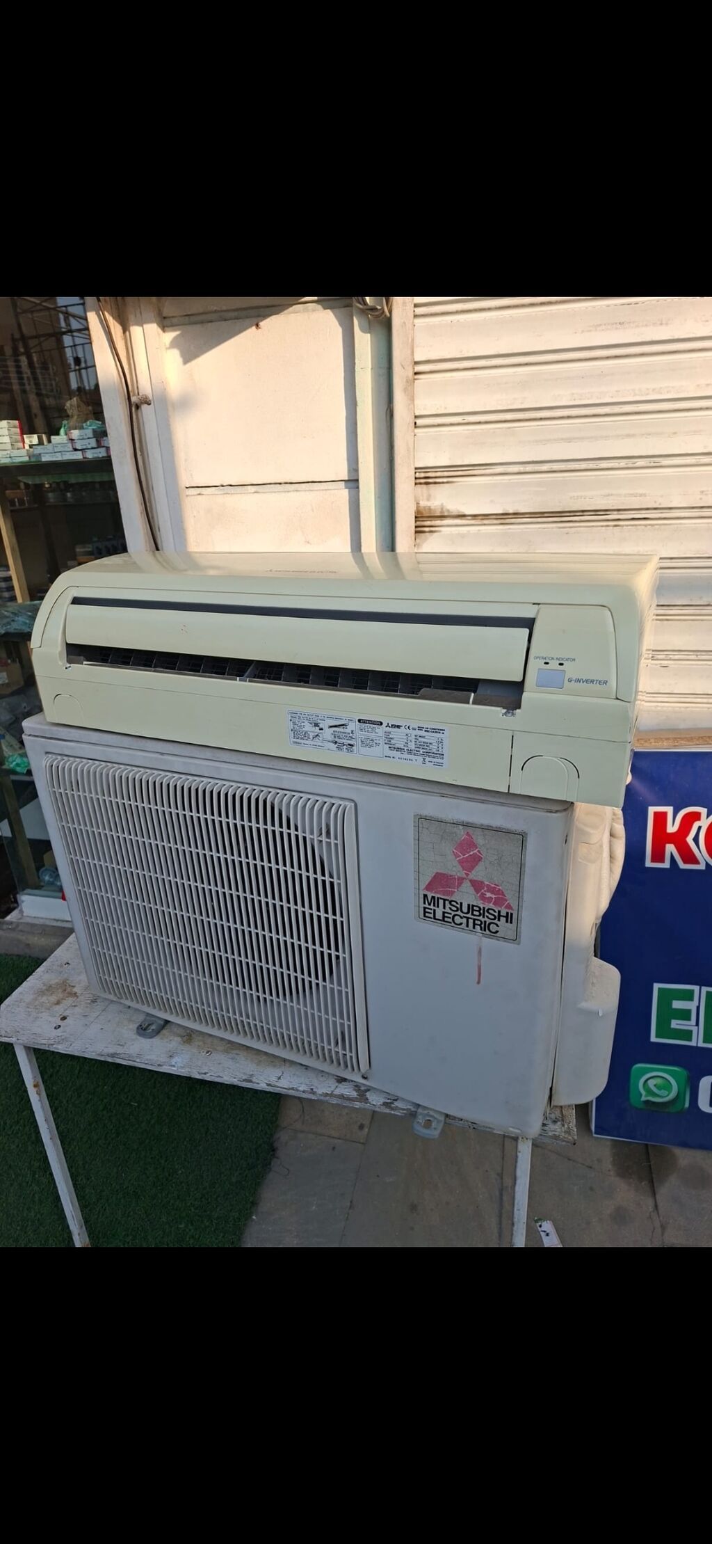Kondisioner Mitsubishi 350azn. 40/45kvdir. Tam ishlekdir. Yuyulub — Elektronika, Füzuli