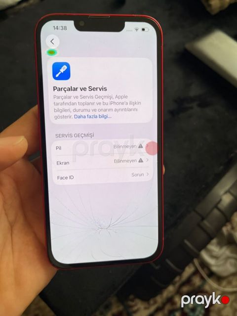 IPhone 13, 128 GB, Qırmızı, Face ID