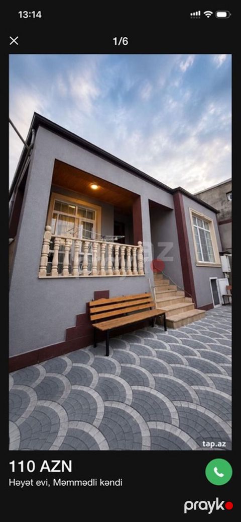 90 kv. m, 3 otaqlı, Kombi, Qaz, İşıq