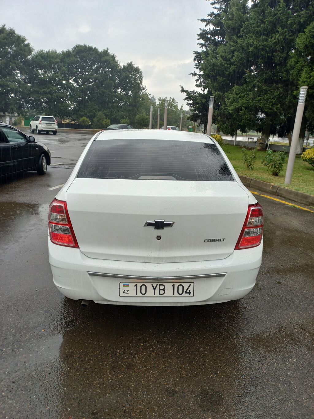 Chevrolet Cobalt, ağ rəng, sedan kuzov. Texniki xüsusiyyətlər və — Avtomobillər, Liman (4)