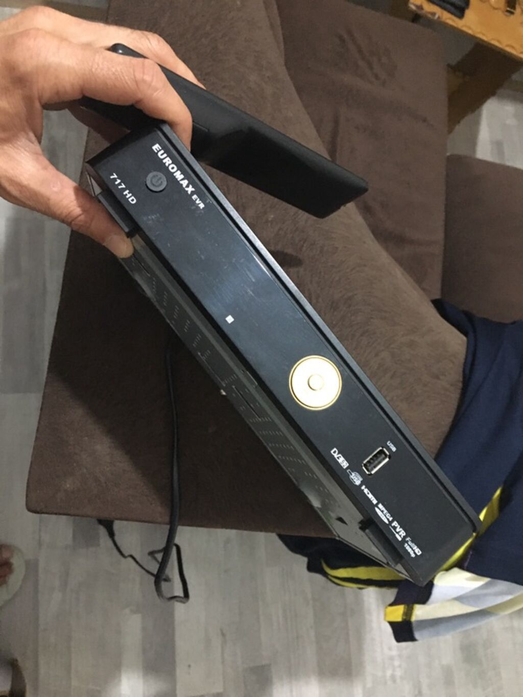 Euromax EVR 717 HD rəqəmsal TV qəbuledicisi Xüsusiyyətlər: - Full HD — TV və Video, Digah (2)