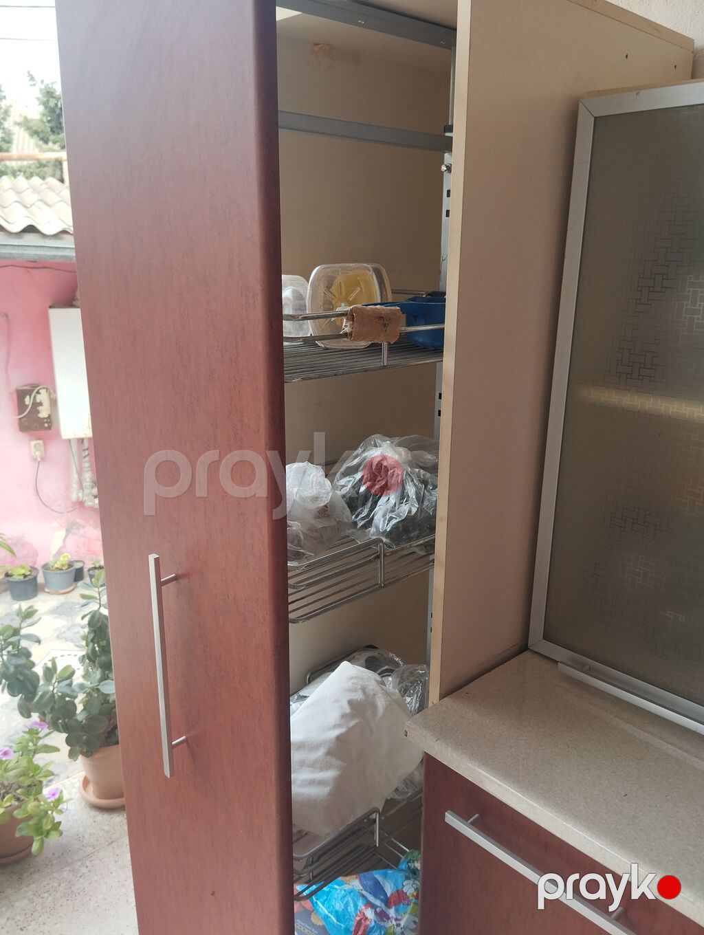 Mətbəx mebeli dəsti - Material: laminat/MDFlam fasadlar, ağ karkas; — Mebel, Digah (6)