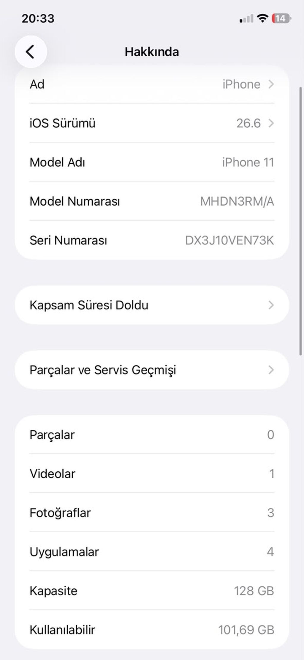 IPhone 11, 128 GB, Yaşıl, Face ID — Apple iPhone, Sumqayıt (3)