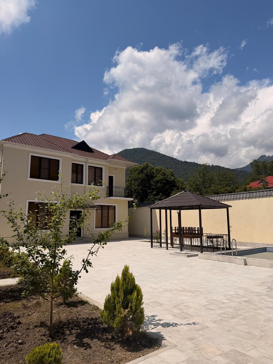 İcarəyə verilir 4 otaqlı həyət evi/bağ evi 200 m² — Ev, villa, Qəbələ (6)