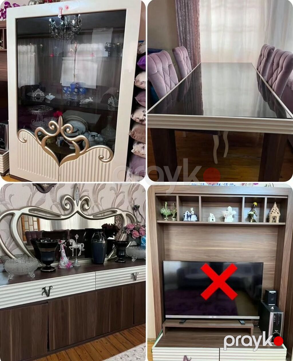 Mebel dəsti – yataq otağı və qonaq otağı üçün Yataq otağı: - Çarpayı — Mebel, Digah (2)