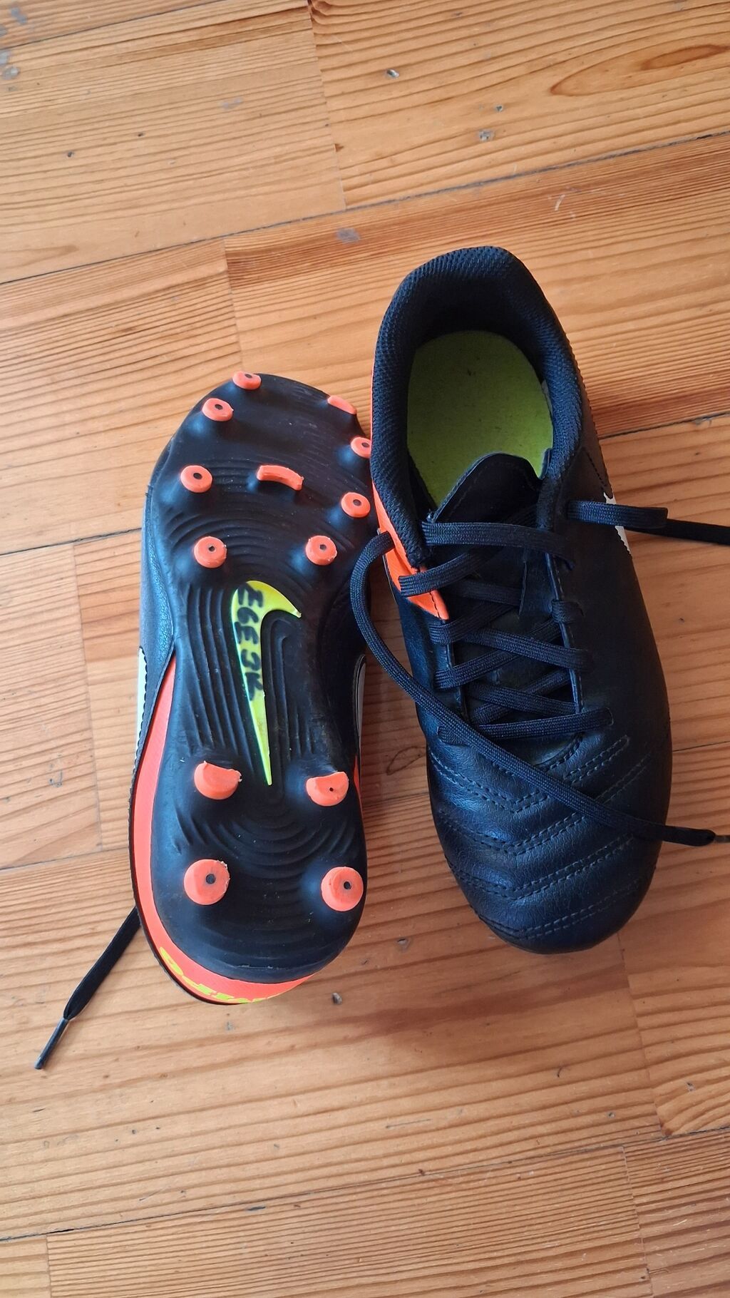 Uşaq futbol buçları – Nike - Model: Nike uşaq futbol butsı (bağcıqlı) — İdman və istirahət, Bakı (2)
