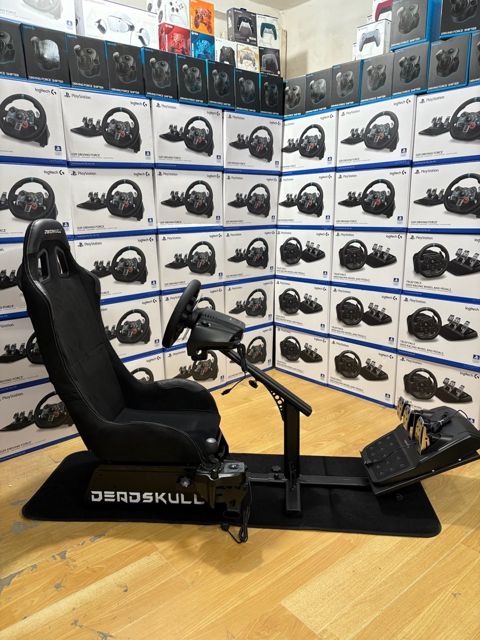 Deadskull Wheel Racing Seat Kreslo Logitech — Games, consoles, and software