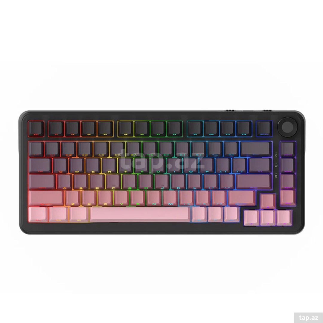 Klaviatura Ajazz AK820 MAX Plus Gradient Pink — Elektronika, Bakı (3)